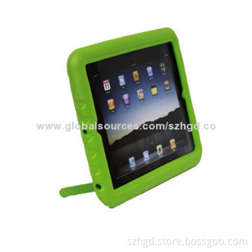 Protective EVA case cover for iPad,f ree-standing and kid-friendly, comes in eight colors